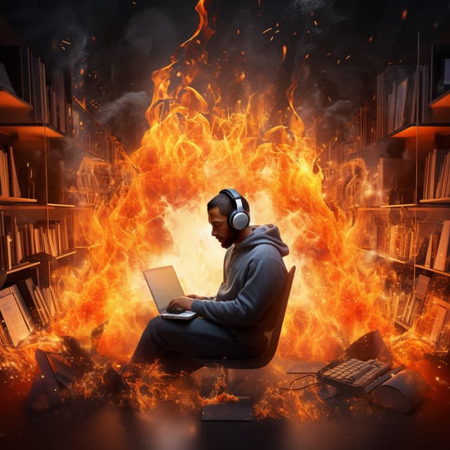 Fire Study: Calm Mind Harmony - Calming Music Ensemble