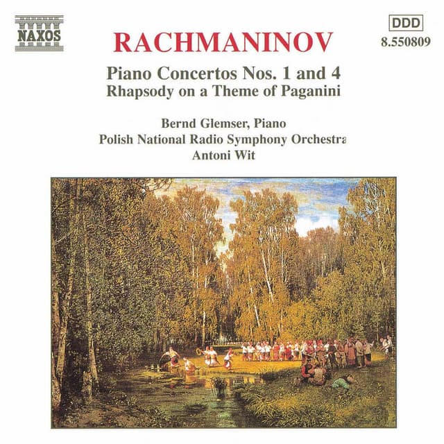 Rachmaninov: Piano Concertos Nos. 1 and 4 - Sergei Rachmaninoff