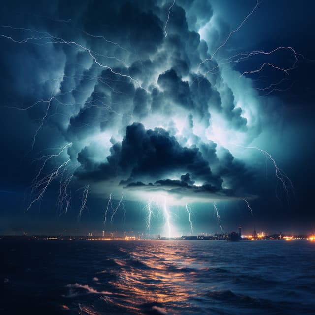 Thunder's Slumber: Deep Sleep Symphony - Nature's Noise