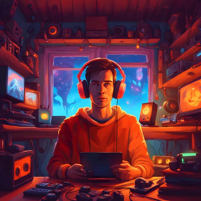 Pixelated Focus: Lo-Fi Gaming Beats - Lofi Hip-Hop Beats