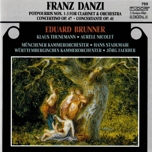 Danzi: Music for Clarinet & Orchestra - Franz Danzi