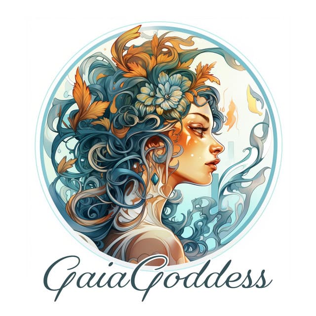 Gaia Goddess: My Womanly Self, Wisdom Woman, Empowered Feminine Journey, Serene Aura - Positive Energy Academy
