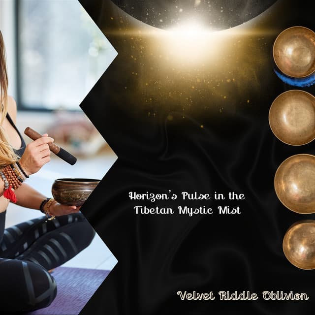 Horizon’s Pulse in the Tibetan Mystic Mist - Velvet Riddle Oblivion