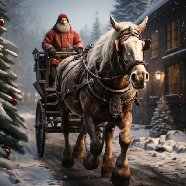 Santas Sleigh Ride Going Through The Snow - Choralbeatpeople