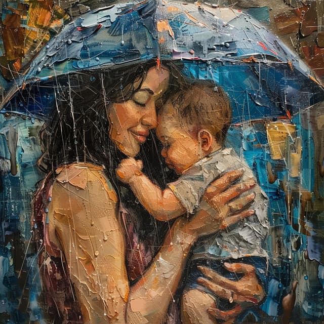 Cuna De La Lluvia: Arrullos Binaurales Para El Sueño Del Bebé - 92 96 Hz - Frecuencias de manifestación