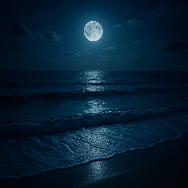 12AM Coastal: Midnight Meditation Songs - Ocean Waves For Sleep