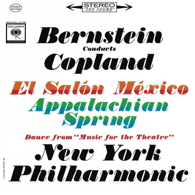Copland: Appalachian Spring, El Salón México & Music for the Theatre - Aaron Copland