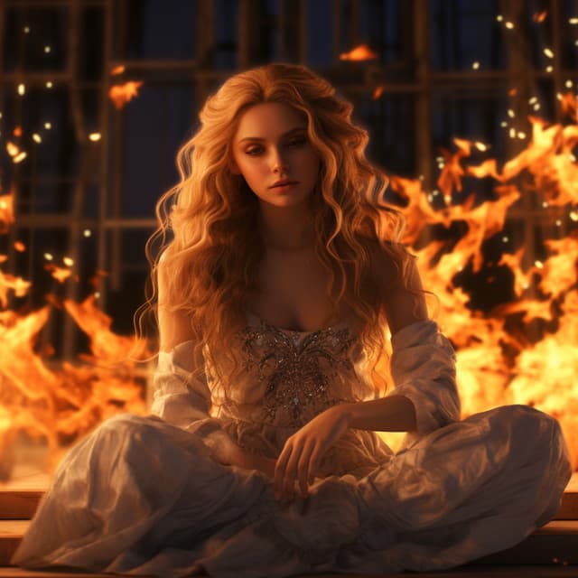 Fire Relaxation: Ember Harmony Drift - Natural Symphony