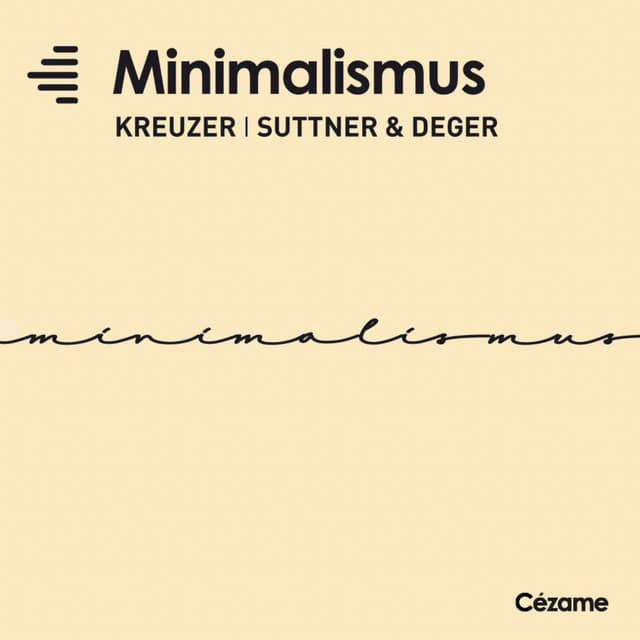 Minimalismus - Andreas Suttner