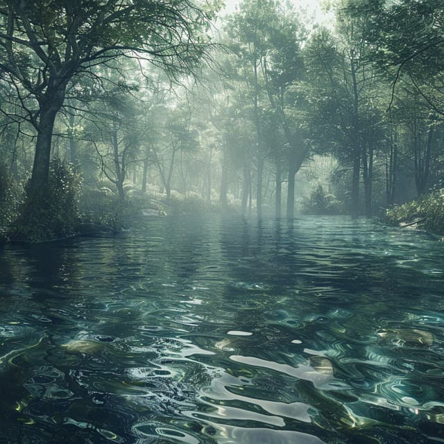 Gentle Water Binaural Beats for Sleep - Binaural Beats Sleep Tones