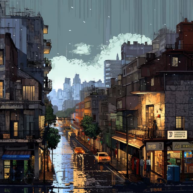 Concentración Consciente Lluviosa: Música Para Aliviar El Estrés - Orquesta Nativa Americana