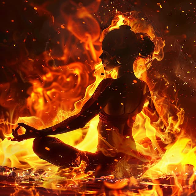 Fire Relaxation: Warmth and Harmony - Relaxing Med Waves