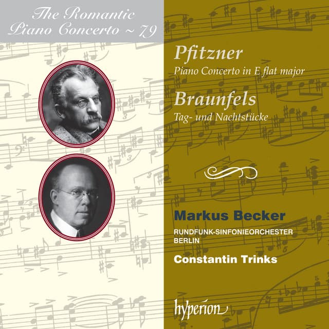 Pfitzner & Braunfels: Piano Concertos - Markus Becker