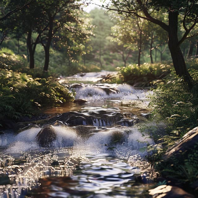 Binaural Serenity: Crystal Water Harmonies - Pure Healing Waves