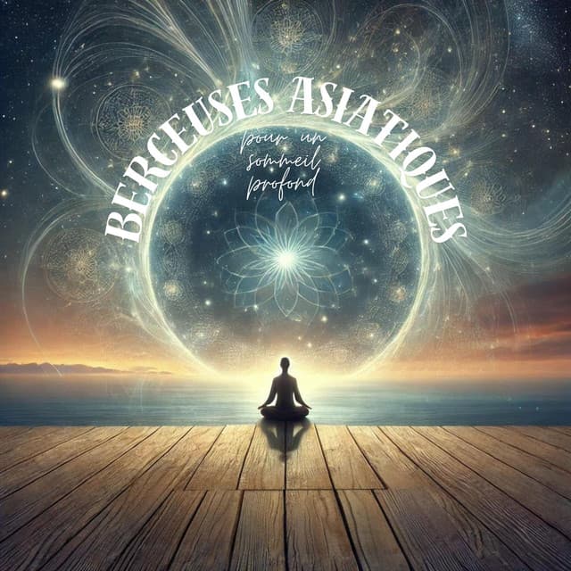 Berceuses asiatiques pour un sommeil profond: Jardin zen au clair de lune - Zen Ambiance D'eau Calme