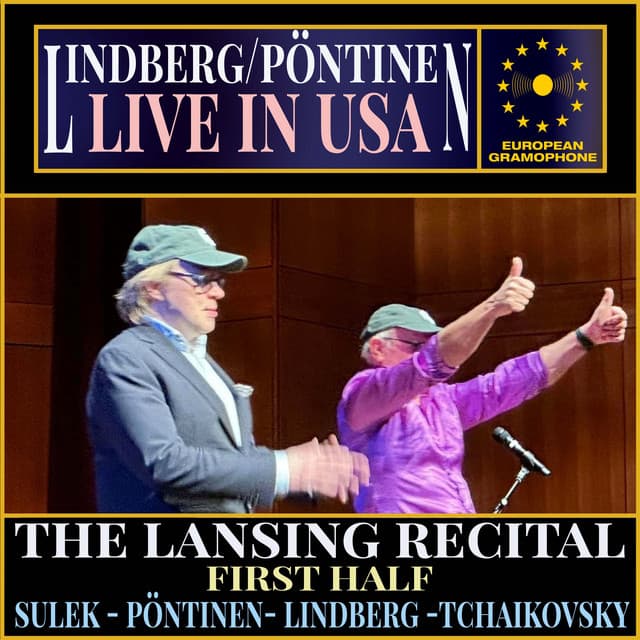 Lindberg/Pöntinen: Live in USA - Christian Lindberg
