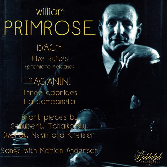 J.S. Bach, Paganini & Others: Works - William Primrose