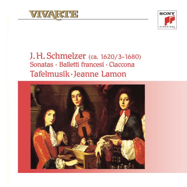 Schmelzer: Sonatas, Balletti Francesi & Ciaccona - Johann Heinrich Schmelzer