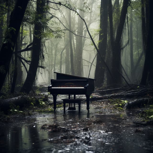 Exploración Para Un Estudio Centrado En El Piano Lluvioso - Piano para Estudiar