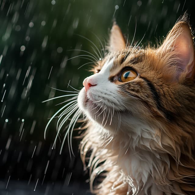 Murmullos De Lluvia: Coro Tranquilo Para Gatos - Clima Colmena