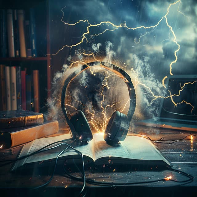 Thunder Study Vibes: Sharp Focus - Alpha Waves Concentration