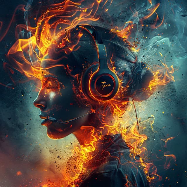 Hearth's Lullaby: Sleep in Fire's Glow - Sleep Music Library