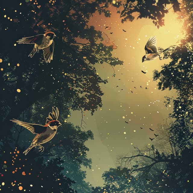 Gefiederte Wesen der Waldlichtung - Waldgeräusche