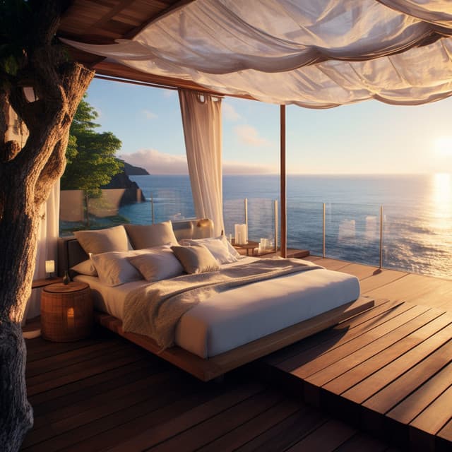 Lullaby Tides: Ocean Sleep Nocturne - Ocean Noises