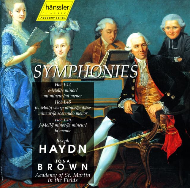 Haydn: Symphonies Nos. 44, 45, 49 - Joseph Haydn