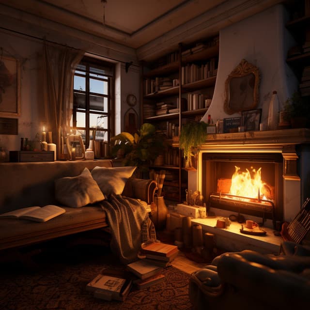 Relajación Junto A La Chimenea: Melodías Suaves De La Brasa - Dao Naturaleza