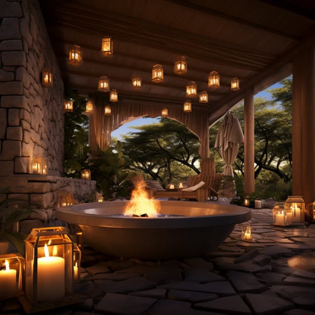 Glow of Fire: Spa Soothing Sounds - Relaxing Zen Spa