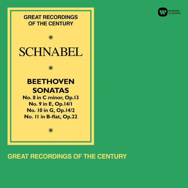 Beethoven: Piano Sonatas Nos 8 "Pathétique", 9, 10 & 11 - Ludwig van Beethoven