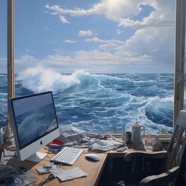 Ocean Work: Productive Melody Calm - Clam Pass