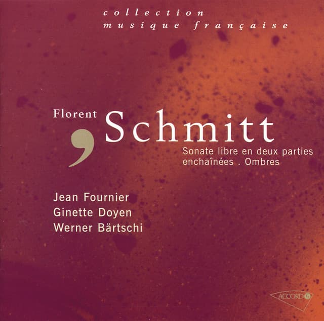 Schmitt - Sonate libre pour violon et piano-Ombres - Florent Schmitt