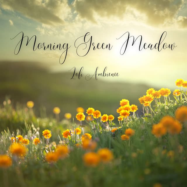 Lofi Ambience: Morning Green Meadow - Music for Focus and Concentration