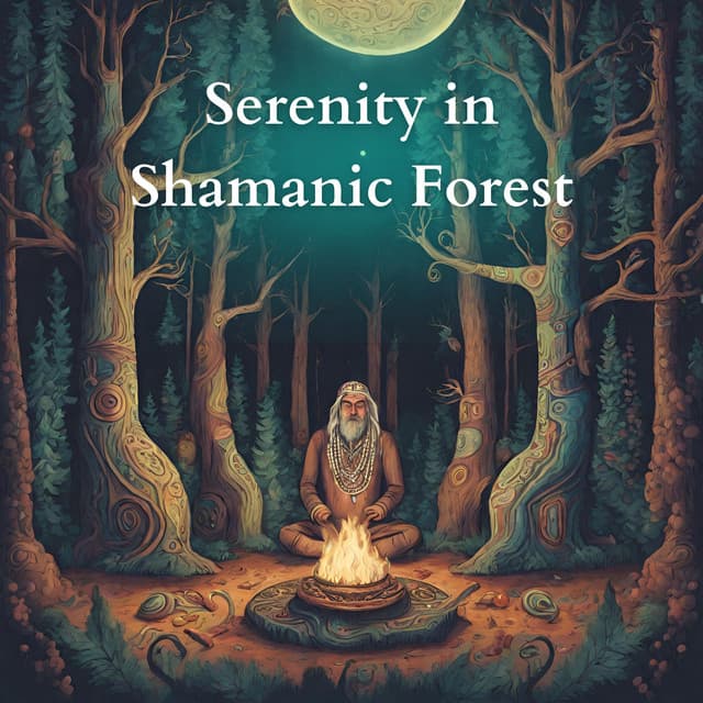 Serenity in Shamanic Forest: Native Melodies for Tranquil Journeys - Shamanic Drumming Consort
