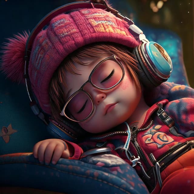 Baby Night Vibes: Relaxing Hip Hop Beats - Binaural Head