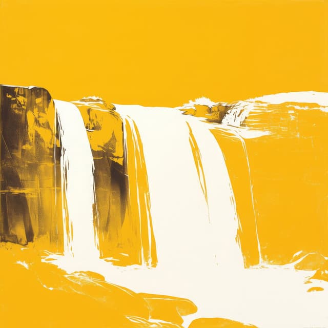 Glistening Discovery: Life's Lessons Descend in the Waterfall - The Relaxing Sounds of Water