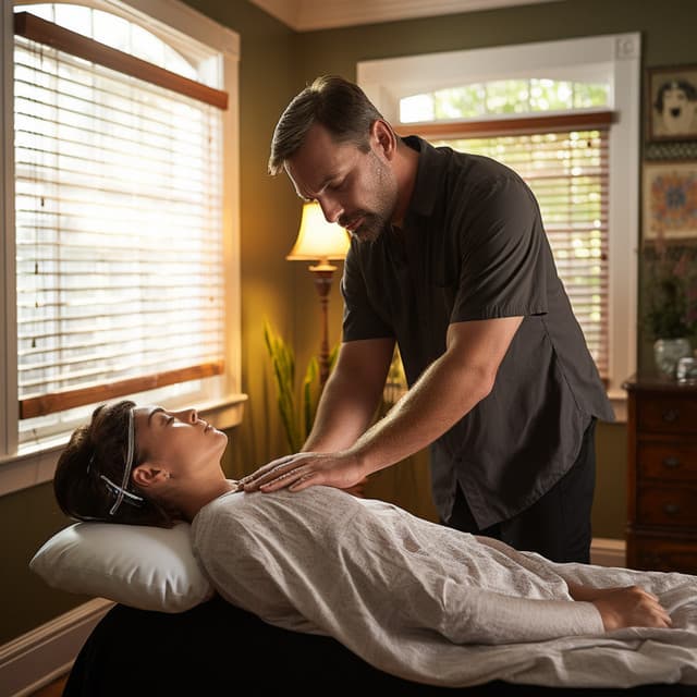 Rain Music for Massage: Easing Echoes - Happy Instrumental Music