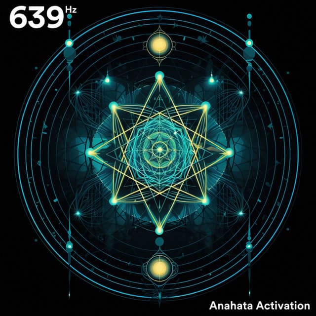 639 Hz Anahata Activation - Solfeggio Medicine Frequencies
