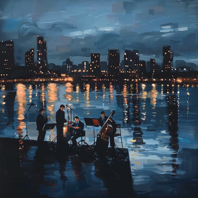 Serenidad En Parques De La Ciudad: Música Jazz Pública - Salón de Verano Chillout