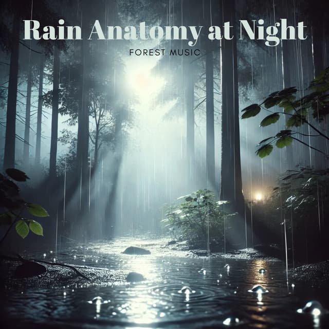 Rain Anatomy at Night: Forest Music - Rain for Deep Sleep