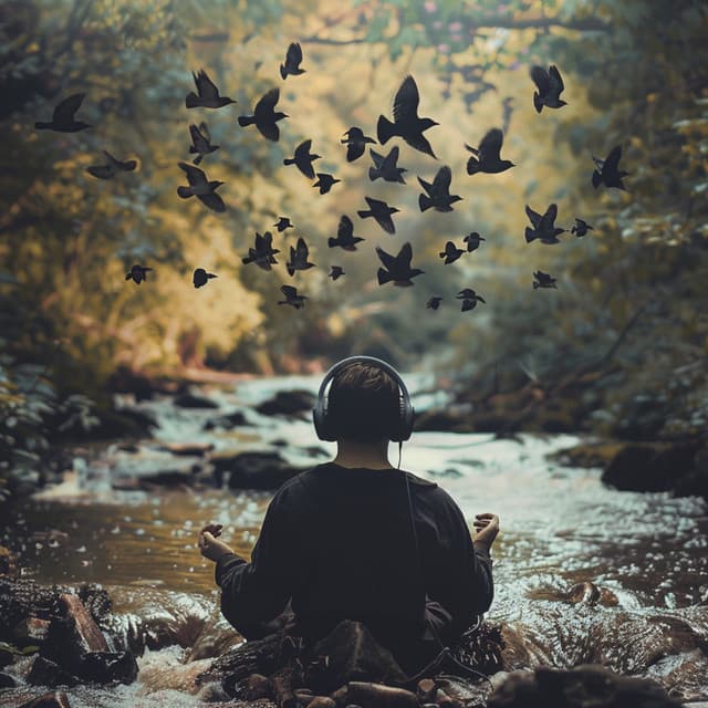 Binaural Creek’s Soothing Tunes: Birds and Nature’s Relaxation - 92 88 Hz - Classical Music For Relaxation