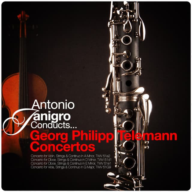 Antonio Janigro Conducts... Georg Philipp Telemann Concertos - Georg Philipp Telemann