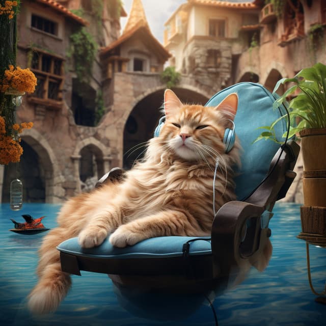 Water Murmur: Cats Relaxing Vibes - Christian Music Experience