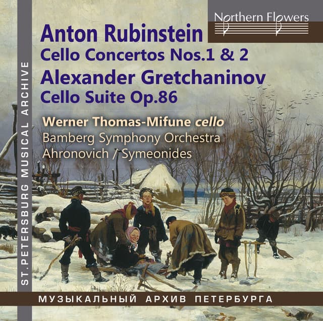 Rubinstein & Gretchaninov: Cello Works - Werner Thomas-Mifune