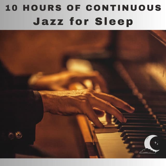 10 Hours of Continuous Jazz for Sleep - White Noise Radiance