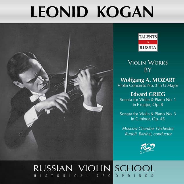 Mozart & Grieg: Violin Works - Leonid Kogan