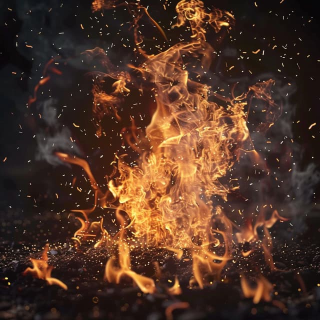 Warmth and Chill: Serene Fire Sounds for Massage Relaxation - Spa Music Station