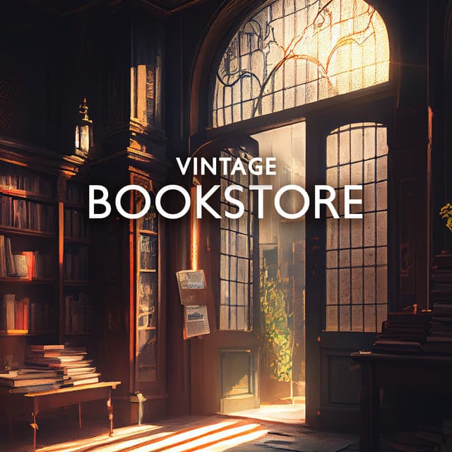 Vintage Bookstore: Soft Piano & Guitar for Reading Ambience - Soft Jazz Mood